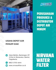 Usaha depot air minum Siak